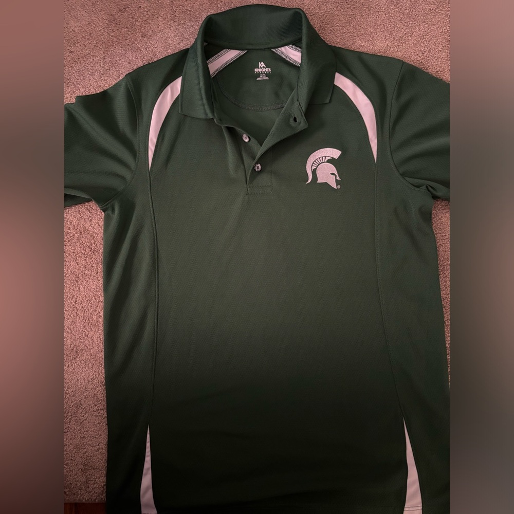 Michigan state collared shirt men’s M